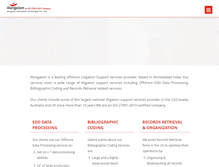 Tablet Screenshot of mangalaminfotech.com